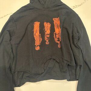 Les Demons Portent Vetements Men's Black Hoodie